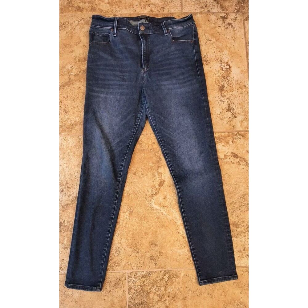 Abercrombie Fitch Jeans Womens 31/12 R Inseam 28 Simone High Rise Super Skinny